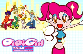 DigiGirl Pop!: Strawberry & Pop Mix Flavor