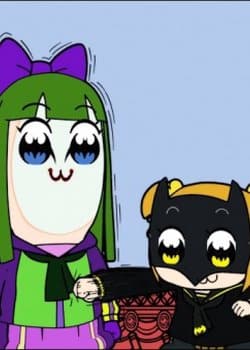 Ninja Batman x Pop Team Epic Kindan no Collab CM Eizou Kaikin!