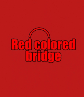 Red Colored Bridge