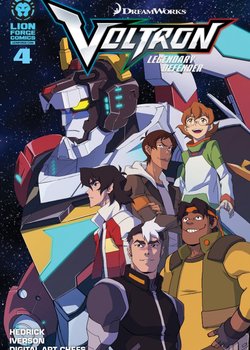 Voltron Legendary Defender: Motion Comic